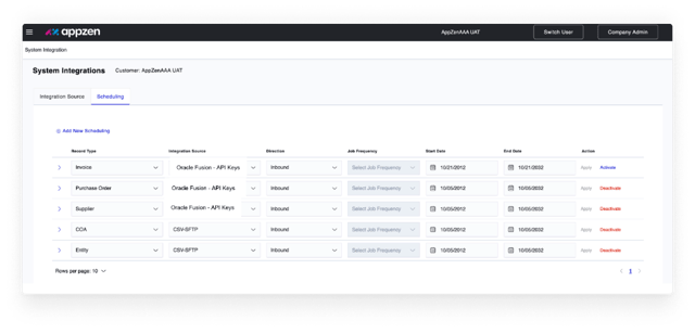 appzen-connect-Oracle-fusion-ap-system-integration