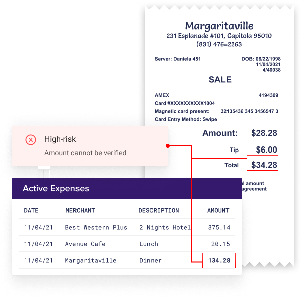 Automated Receipt Verification