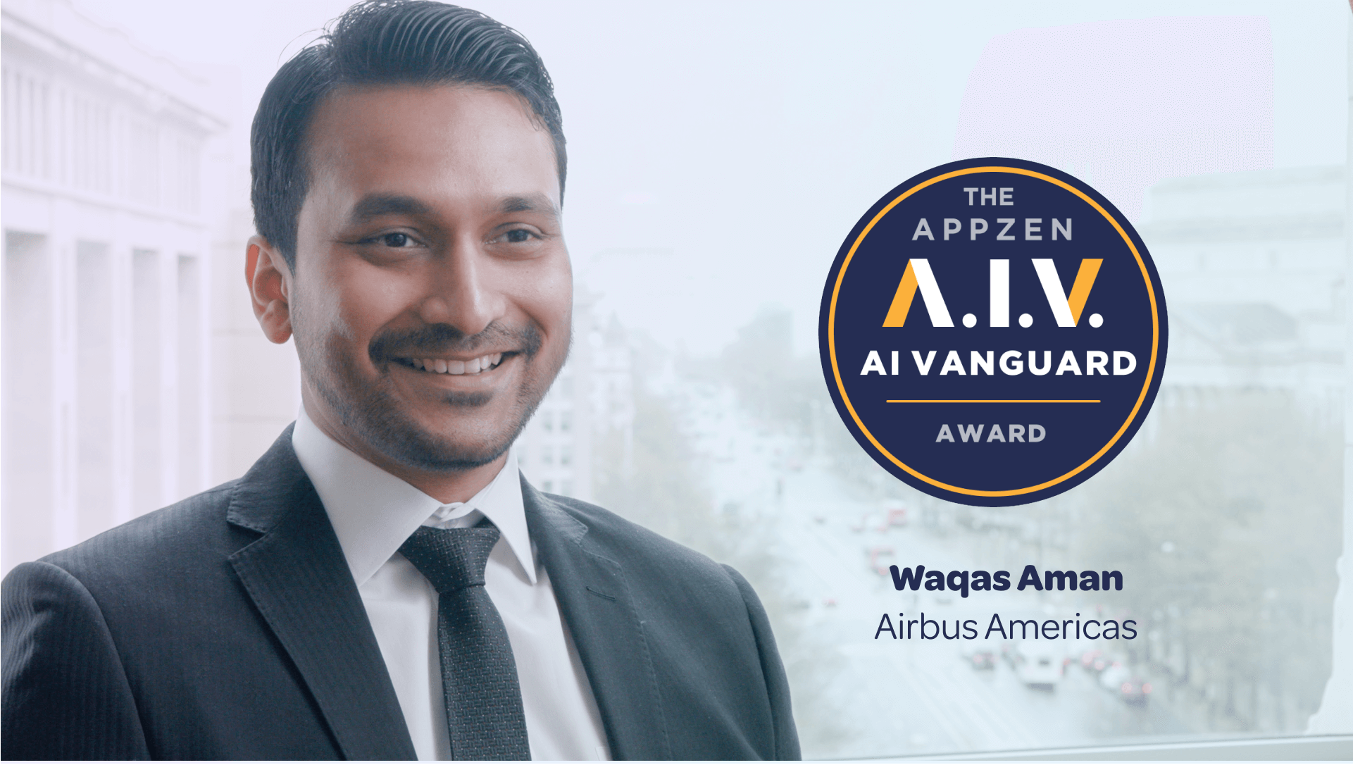 AI Vanguard Awards: Waqas Aman, Airbus