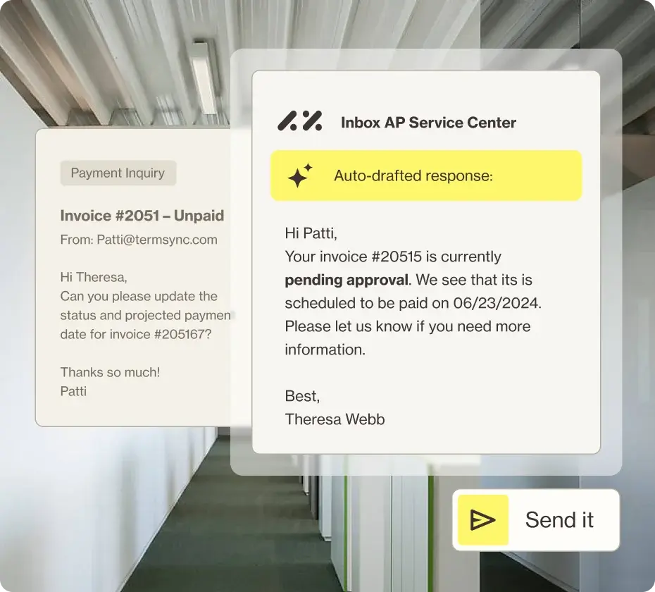 AppZen AP Inbox Service Center | AI Email Invoice Data & Processing